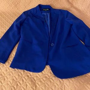 Blue blazer, size medium